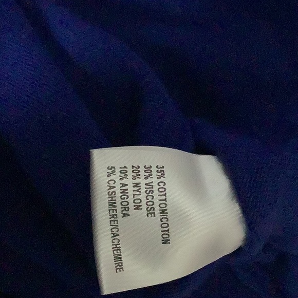 Simon Chang electric blue sweater - Picture 7 of 7